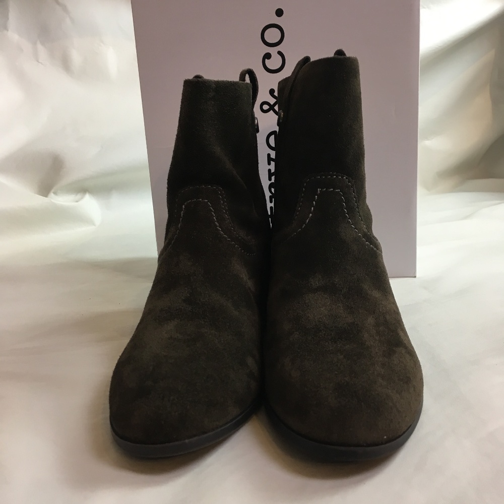 NEW Frye & Co. Sarah Shortie Boot Military 8.5 M - Picture 4 of 5